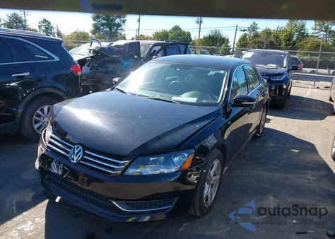 2014 Volkswagen Passat 1.8T Wolfsburg Edition from USA, damaged, VIN 1VWAT7A36EC039272